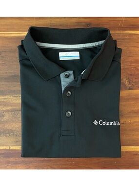 Columbia Omni-Wick Omni-Freeze Color-Block 3-Button Performance Polo Shirt
